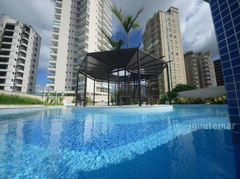Apto Com Vista Para O Mar Com 2 Vagas - Guarujá Exteriör bild