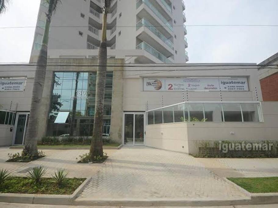 Apto Com Vista Para O Mar Com 2 Vagas - Guarujá Exteriör bild